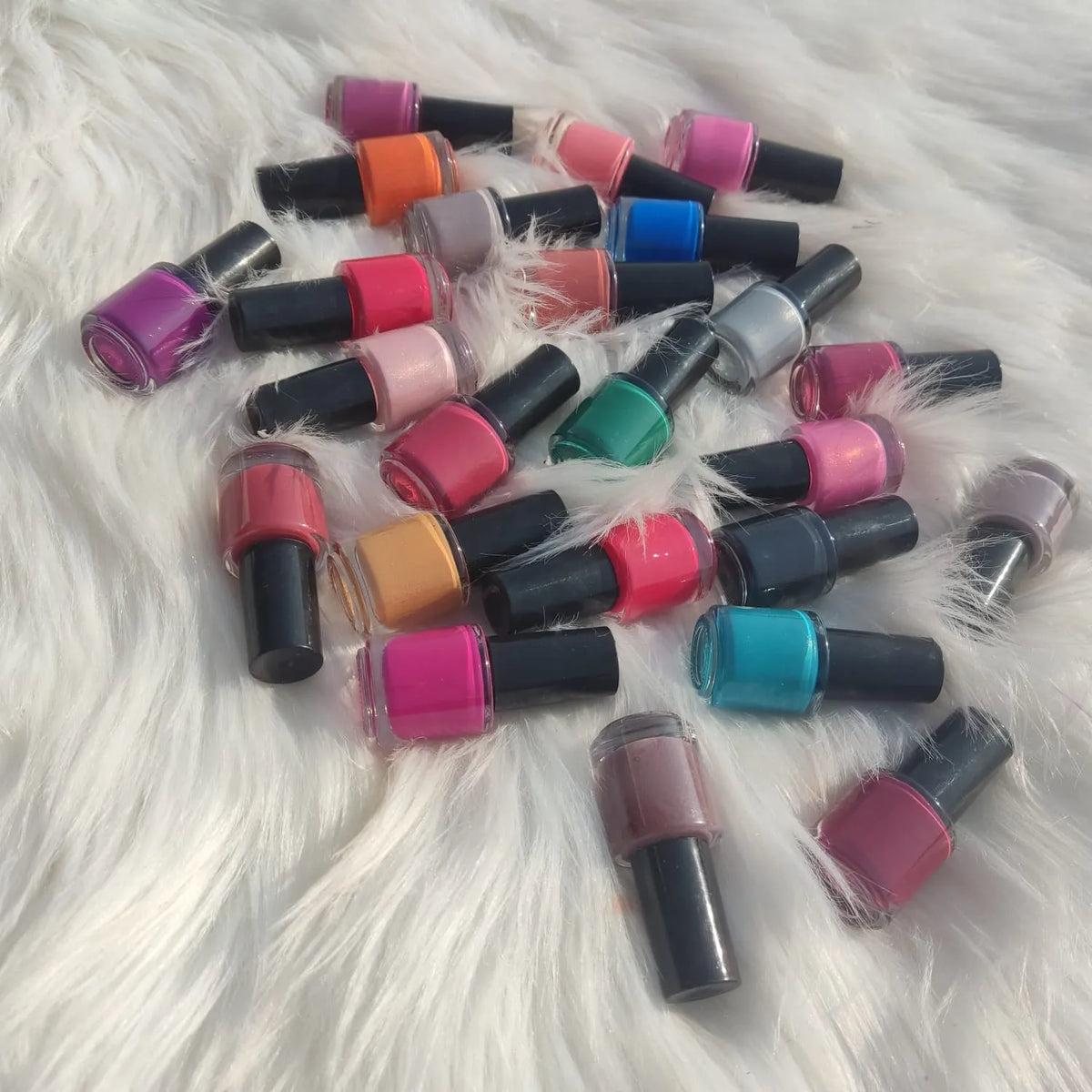 24 Pcs Mini Peel Off Nail Polish - Buy Online in Pakistan at Cosmia.pk