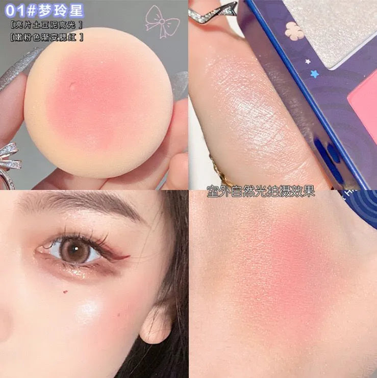 Biya Korean Highlighter & Blush Palette - Buy Online in Pakistan at Cosmia.pk