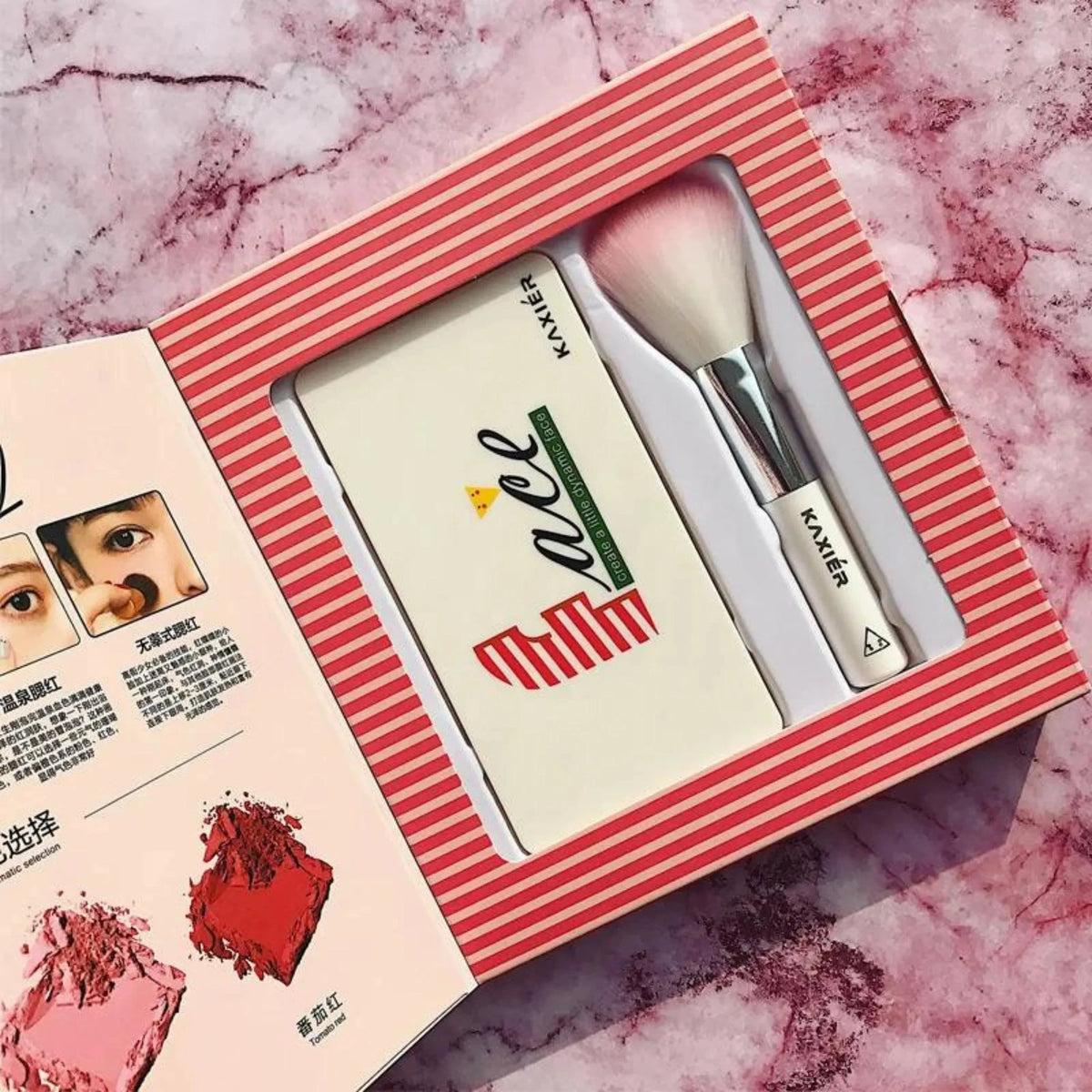 Matte Blusher Duo: Natural & Pearl Shades - Buy Online in Pakistan at Cosmia.pk