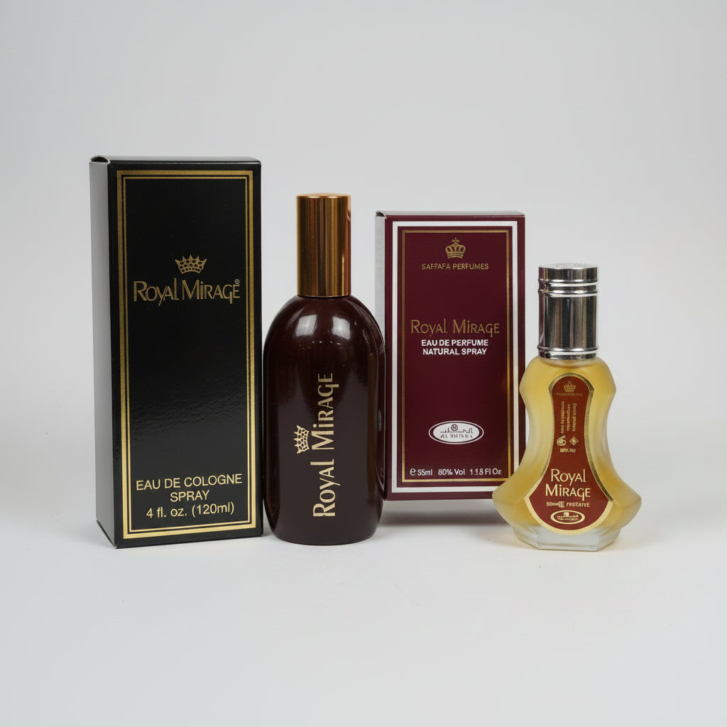Royal Mirage Brown 🤎 Deal of 2pcs Perfume - Buy Online in Pakistan at Cosmia.pk