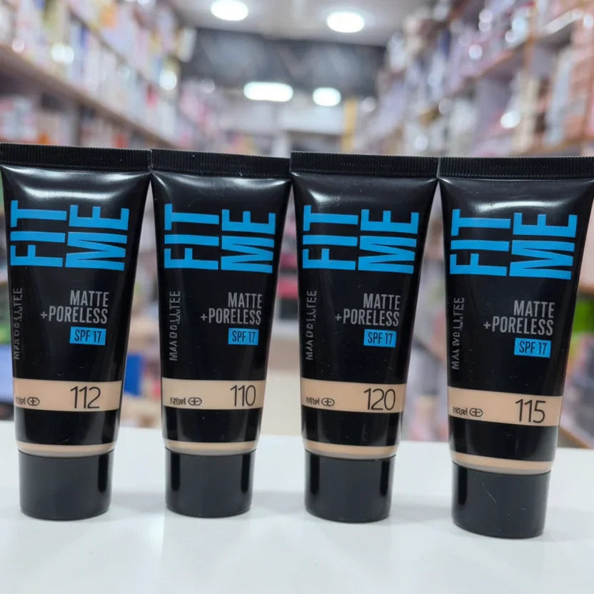 Fitme Foundation Tube Matte + Poreless SPF17 40ml - Buy Online in Pakistan at Cosmia.pk