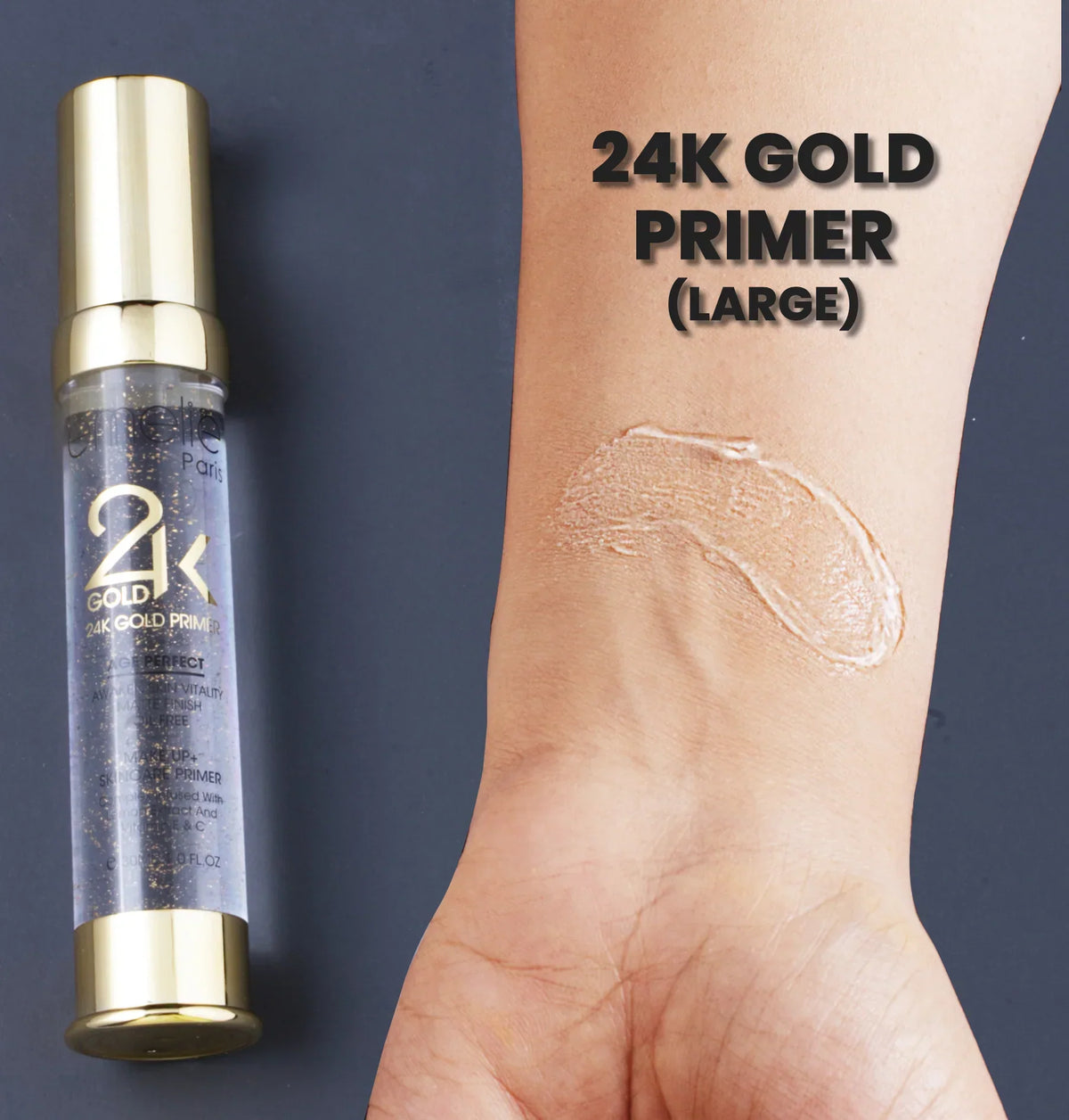 Emelie Paris 24k Gold Makeup + Skin Care Primer - 30ml - Buy Online in Pakistan at Cosmia.pk