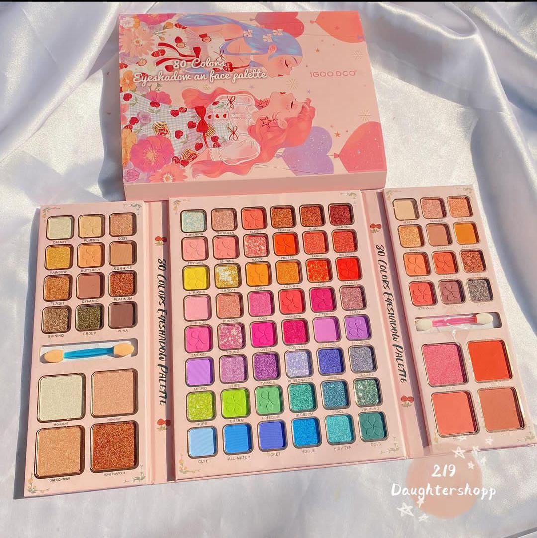 Igoodco High Quality Eyeshadow Book Palette - 80 Color - Buy Online in Pakistan at Cosmia.pk