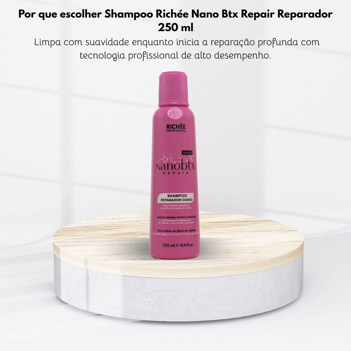 Richee Nanobtx Repair Shampoo 250ml professional hair care