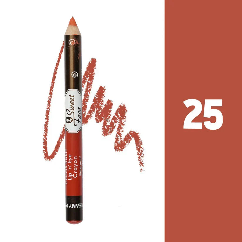 Sweet Face Jumbo Lip/Eye Crayon Pencil - Buy Online in Pakistan at Cosmia.pk