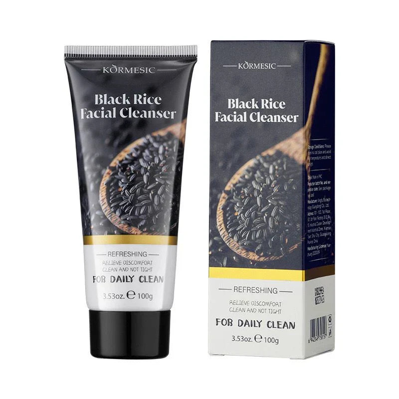 KORMESIC refreshing Relieve discomfort black rice Facial Cleanser - 100g - Buy Online in Pakistan at Cosmia.pk