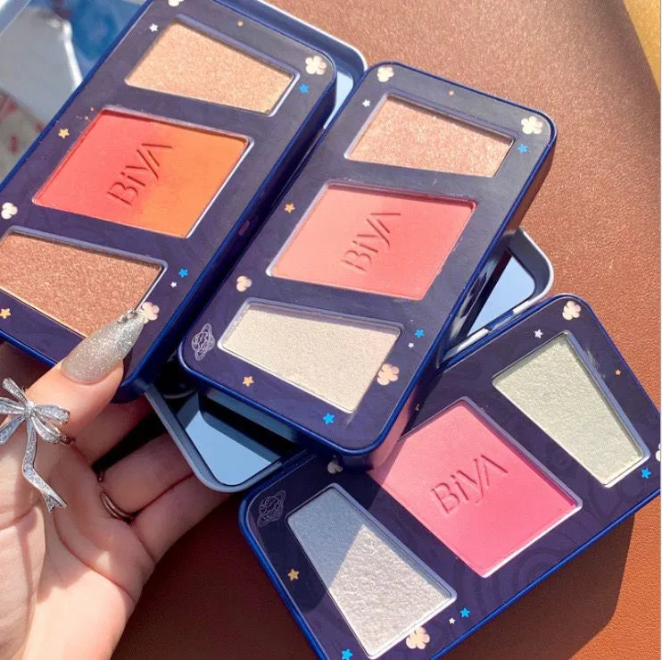 Biya Korean Highlighter & Blush Palette - Buy Online in Pakistan at Cosmia.pk