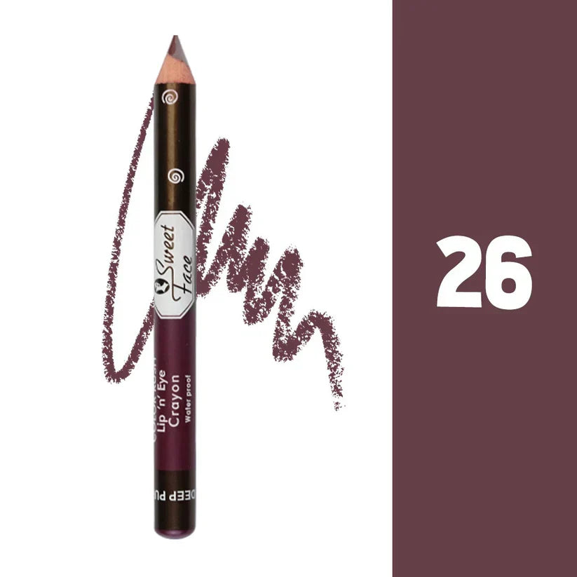Sweet Face Jumbo Lip/Eye Crayon Pencil - Buy Online in Pakistan at Cosmia.pk