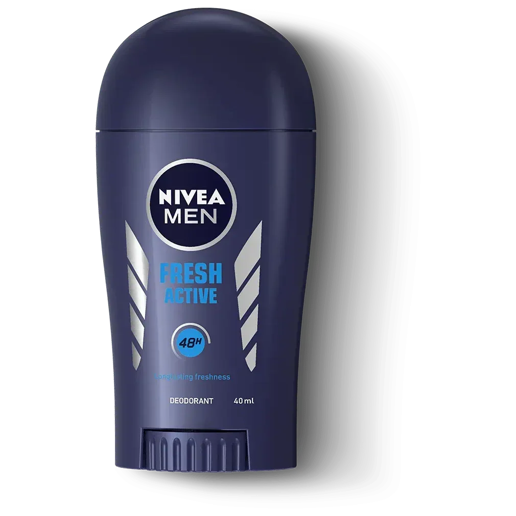 Nivea Men Fresh Active Deodorant Longlasting Freshness - 40ml - Buy Online in Pakistan at Cosmia.pk