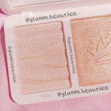 3 Color Cute Sculpt and Glow Highlighter Palette - Buy Online in Pakistan at Cosmia.pk