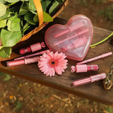 Romcom 3in1 lip kit Matte Lipgloss, Lipliner, Shiny Gloss - Buy Online in Pakistan at Cosmia.pk