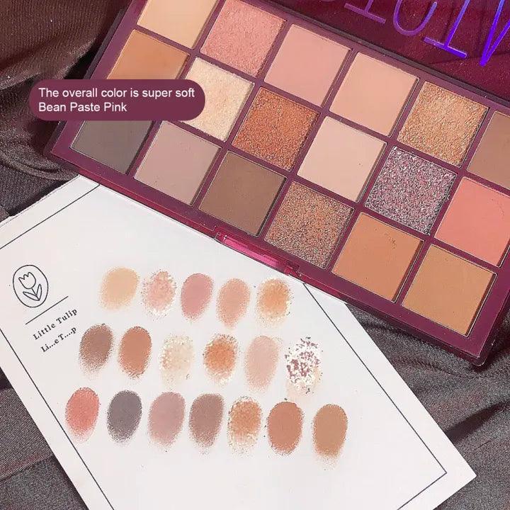 Huda Moji Eye Shadow Palette - 18 Colors - Buy Online in Pakistan at Cosmia.pk
