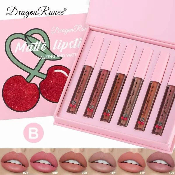 Dragon Ranee 6 in 1 Cherry Lipgloss - Buy Online in Pakistan at Cosmia.pk