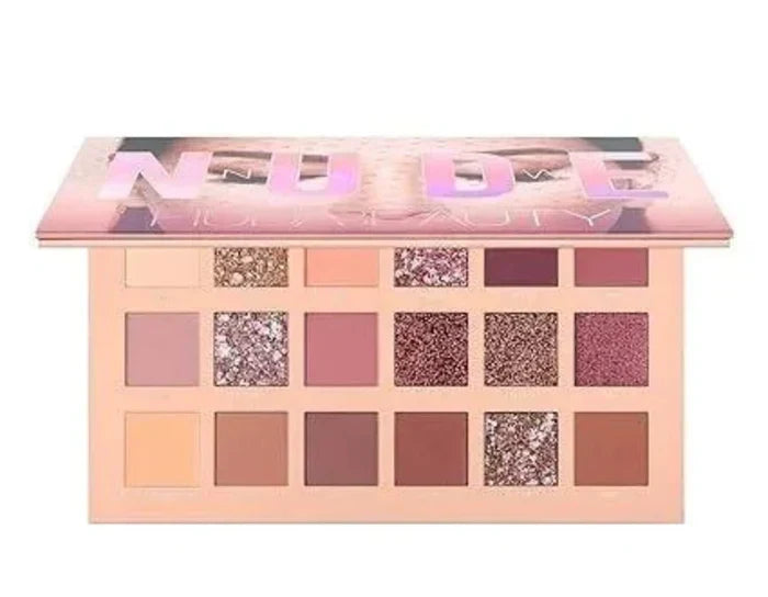 2 In 1 Nude Deal 12 Pcs Matte Lipgloss Set + Nude Palette 18 Colors - Buy Online in Pakistan at Cosmia.pk