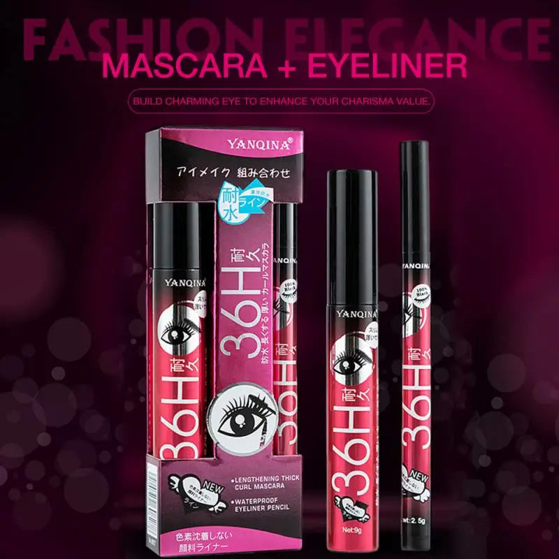 36H Longlasting Curl Waterproof Mascara With Sketch Eyeliner - Buy Online in Pakistan at Cosmia.pk