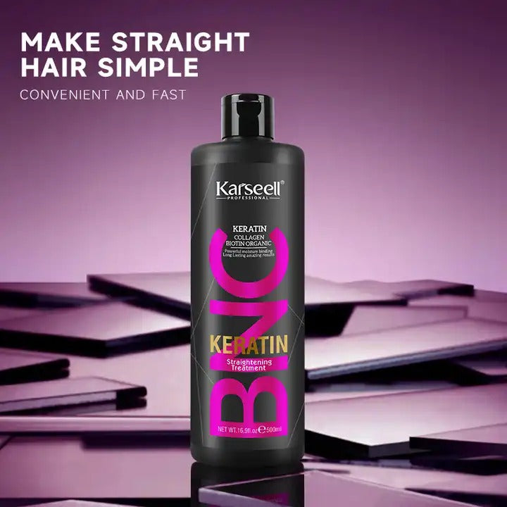 Karseell BNC Keratin Straightening Treatment bottle front