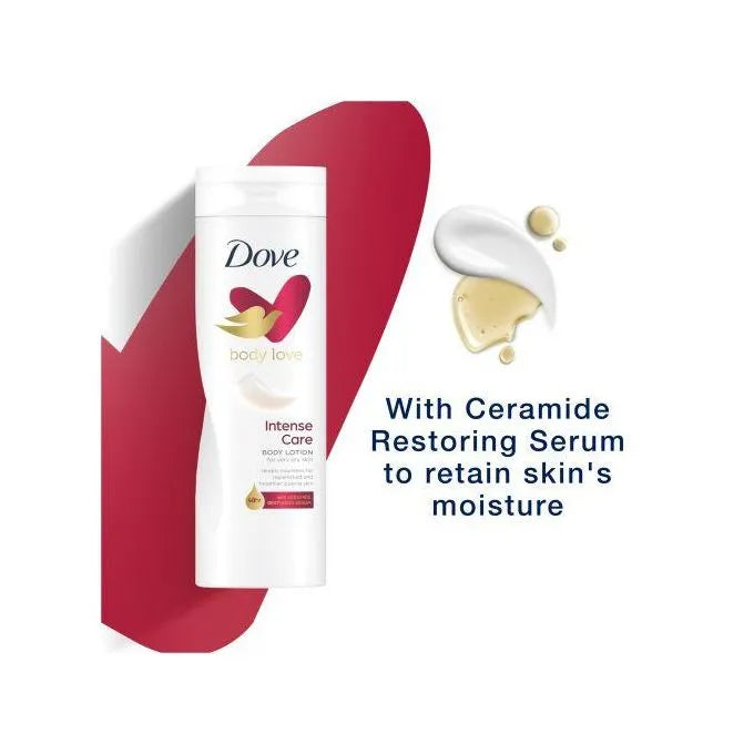 Dove Nourishing Intense Body Lotion For Dry Skin - 250ml - Buy Online in Pakistan at Cosmia.pk