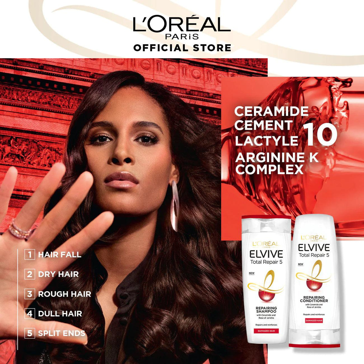 Elvive Total Repair Shampoo - Buy Online in Pakistan at Cosmia.pk