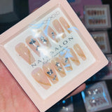 Salon Look Stylish Artifical Nails With Free Stickers(12 Pcs) - Buy Online in Pakistan at Cosmia.pk
