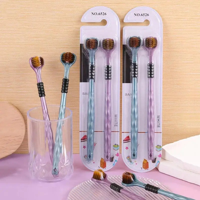 Three Side Toothbrush Pack of 2 - Buy Online in Pakistan at Cosmia.pk