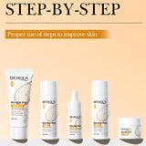 BIOAQUA Rice Raw Pulp Whitening Travel 5-Piece Set - Buy Online in Pakistan at Cosmia.pk