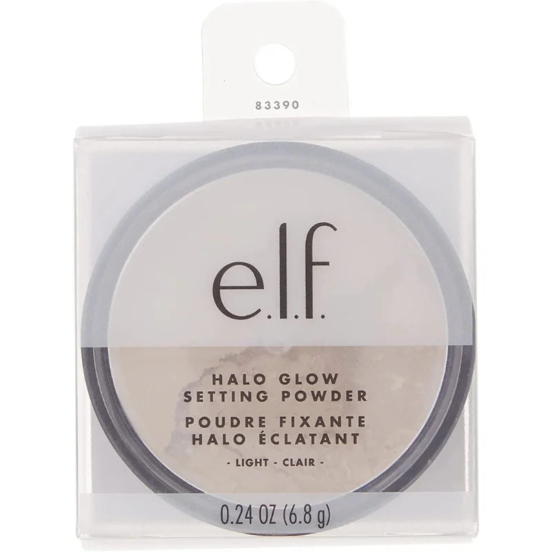 E.L.F Halo Glow Setting Powder, Silky, Weightless, Blurring, Smooths, Minimizes Pores and Fine Lines, Creates Soft Focus Effect, Light, Semi-Matte Finish - Buy Online in Pakistan at Cosmia.pk