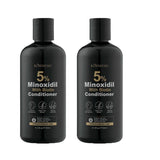 Kormesic 5% Minoxidil With Biotin Conditioner 300ml black bottles - strengthening hair conditioner