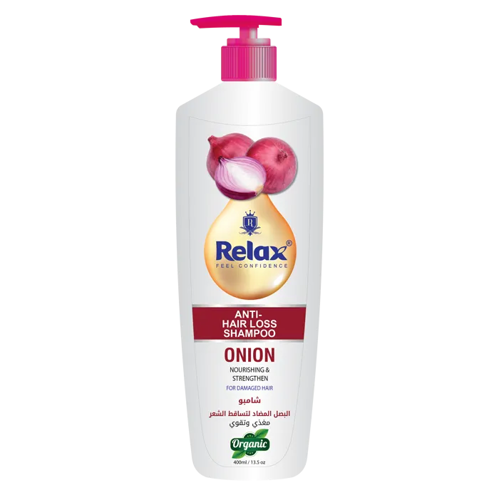 Relax Onion Shampoo - 400ml - Buy Online in Pakistan at Cosmia.pk