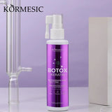 Kormesic Botox Keratin Hair and Scalp Tonic 100ml purple spray bottle - replenish nutrition and repair