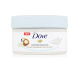 Dove Crushed Macadamia & Rice Milk Body Scrub - 225ml - Buy Online in Pakistan at Cosmia.pk