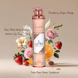 Lattafa Asdaaf Ameerat Al Arab Prive Rose Air Freshener - 300ml - Buy Online in Pakistan at Cosmia.pk