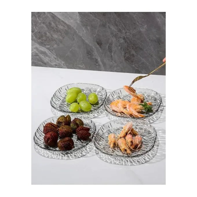 Luxury White Acrylic Plate Set – 8 Pcs - Buy Online in Pakistan at Cosmia.pk