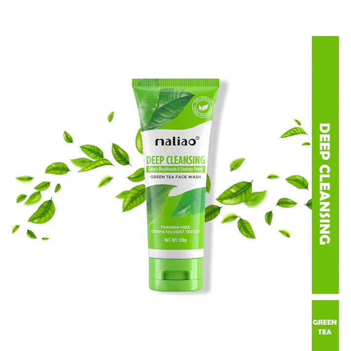 Maliao Deep Cleansing Green Tea Face Wash -130g - Buy Online in Pakistan at Cosmia.pk