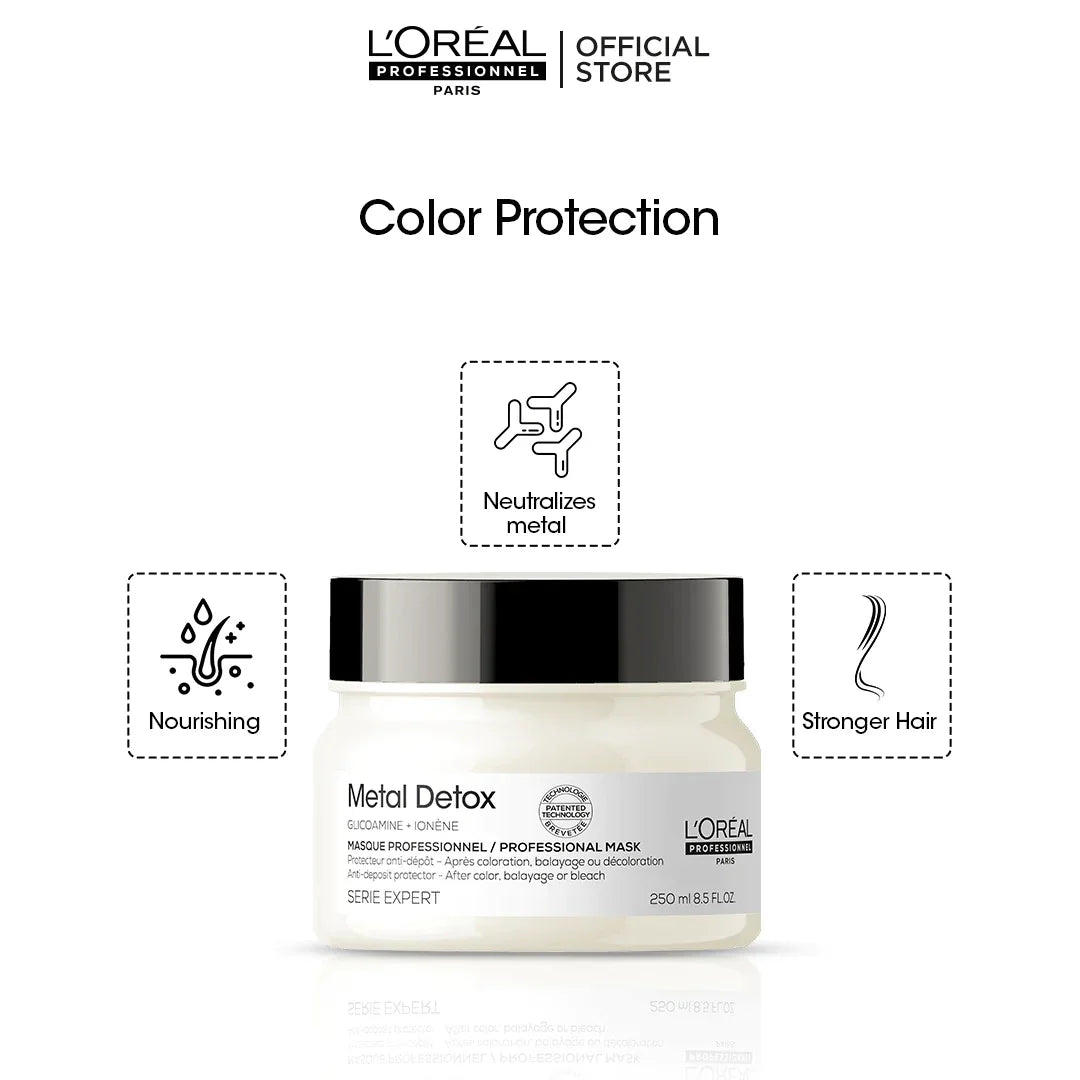 L'Oreal Professionnel Serie Expert Metal Detox Mask 250 ML - Buy Online in Pakistan at Cosmia.pk