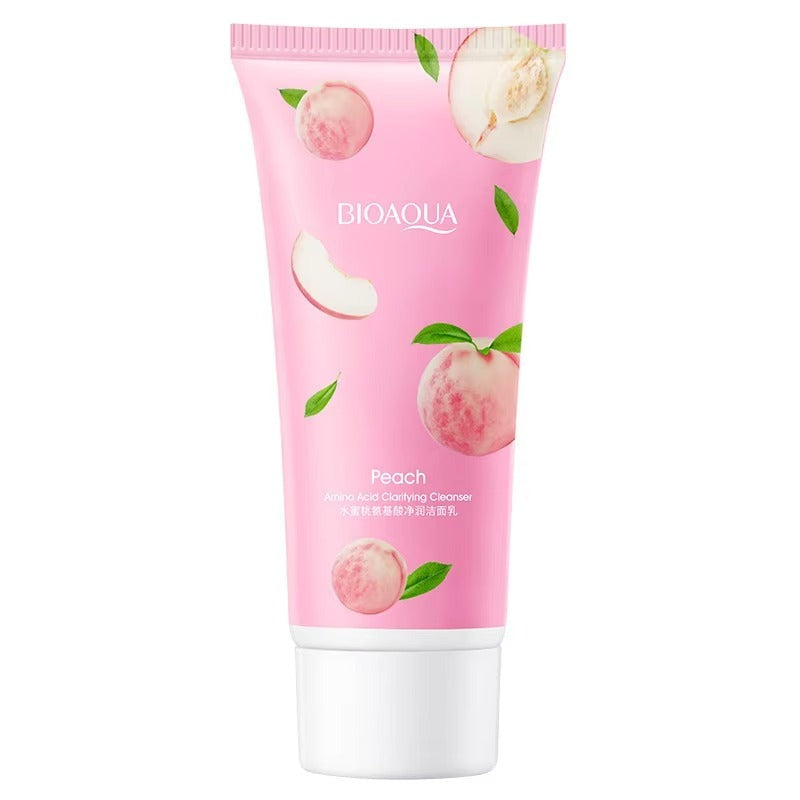 BIOAQUA Peach Extract Amino Acid Cleanser 100g - Buy Online in Pakistan at Cosmia.pk