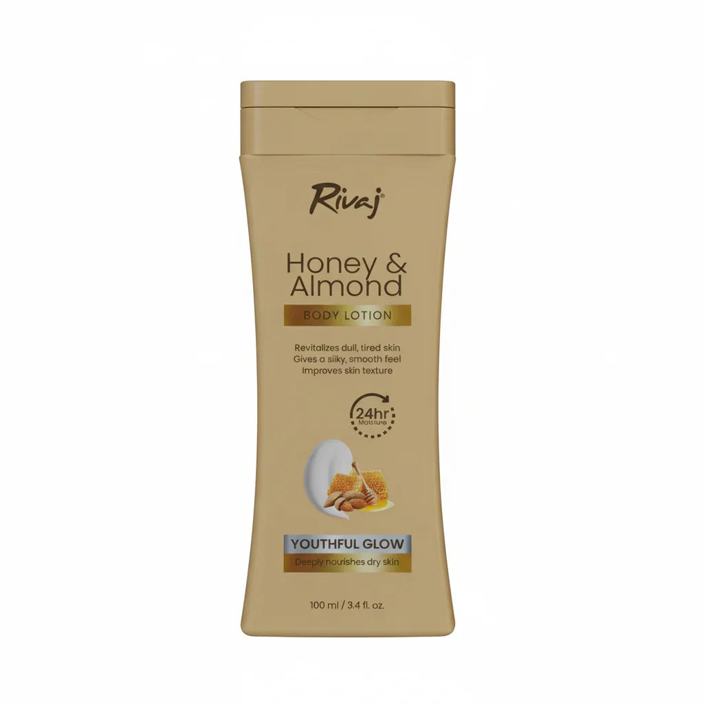 Rivaj Body Lotion Honey & Almond - Buy Online in Pakistan at Cosmia.pk