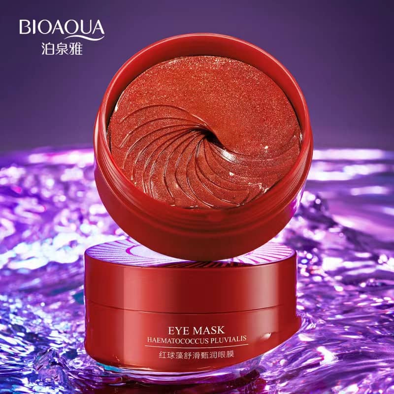 Bioaqua Haematococcus Pluvialis Eye Mask 60 Pcs 80g - Buy Online in Pakistan at Cosmia.pk