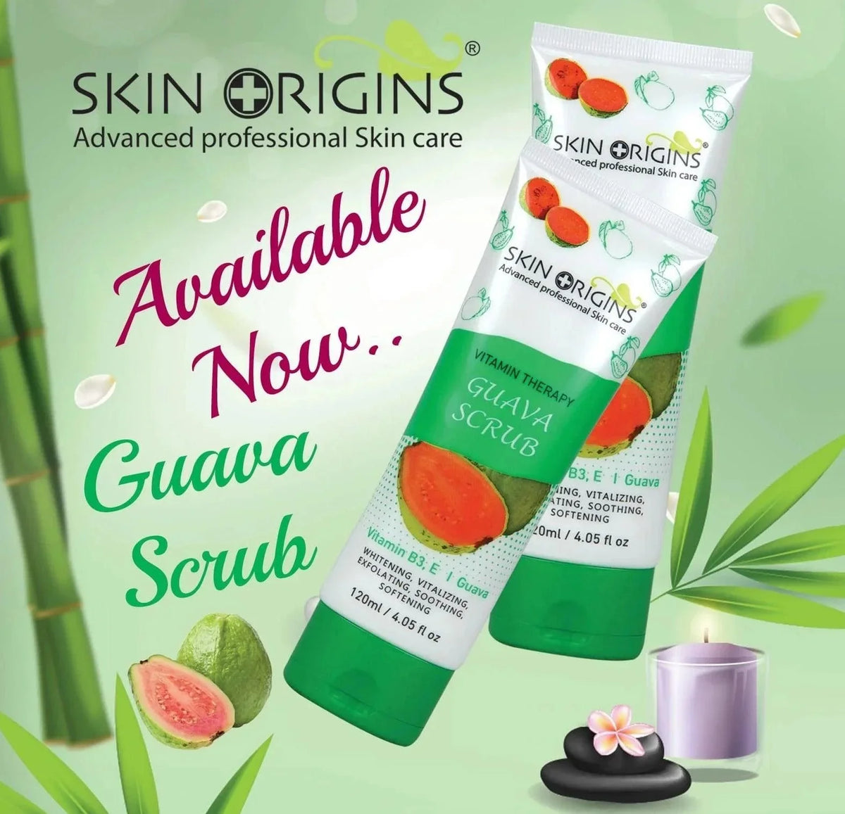 Skin Origins Guava Scrub 120ml - Buy Online in Pakistan at Cosmia.pk