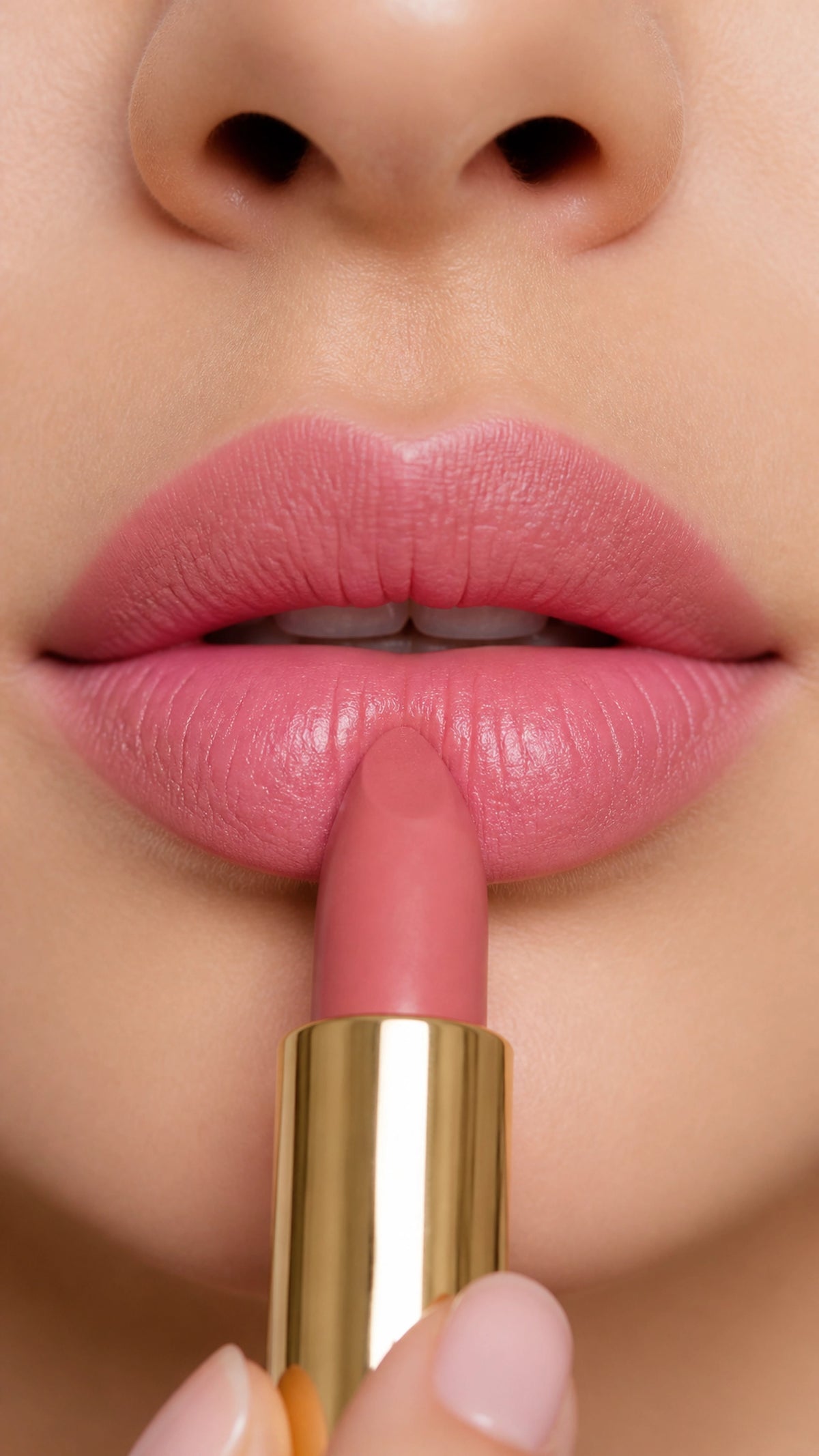 Art Skin Matte Lipstick close-up application