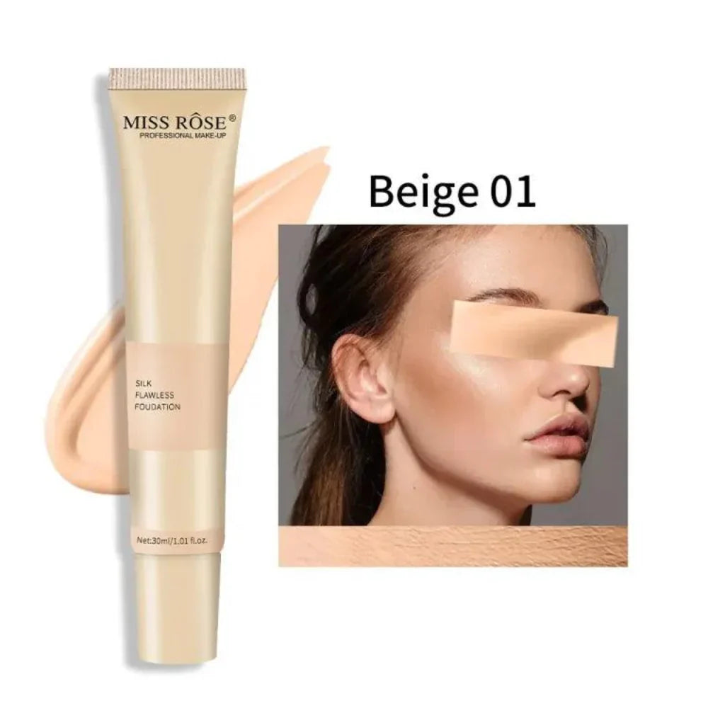 Miss Rose Silk Flawless Foundation - Buy Online in Pakistan at Cosmia.pk