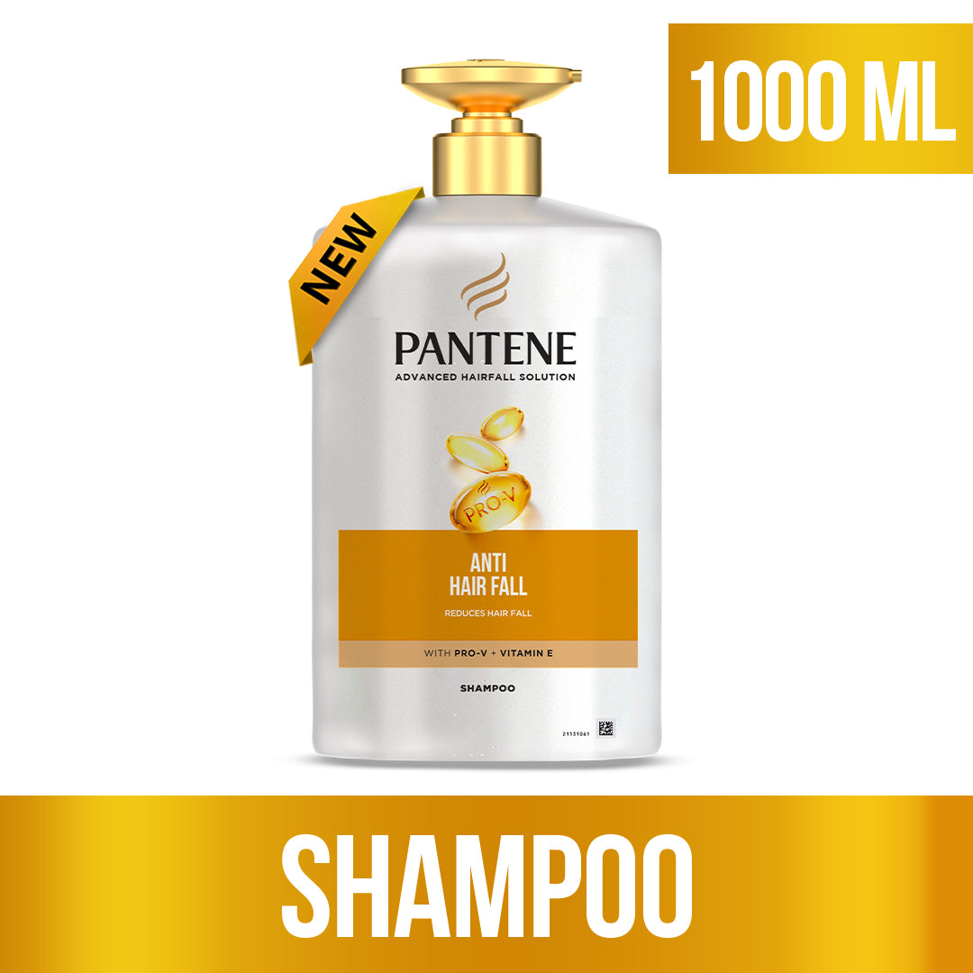 Pantene Anti Hairfall Shampoo 1000ml - Buy Online in Pakistan at Cosmia.pk