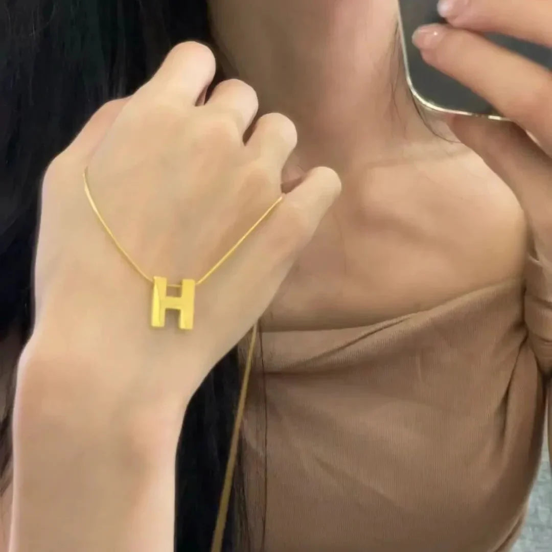 Stainless Steel Hermass H Chain - Buy Online in Pakistan at Cosmia.pk