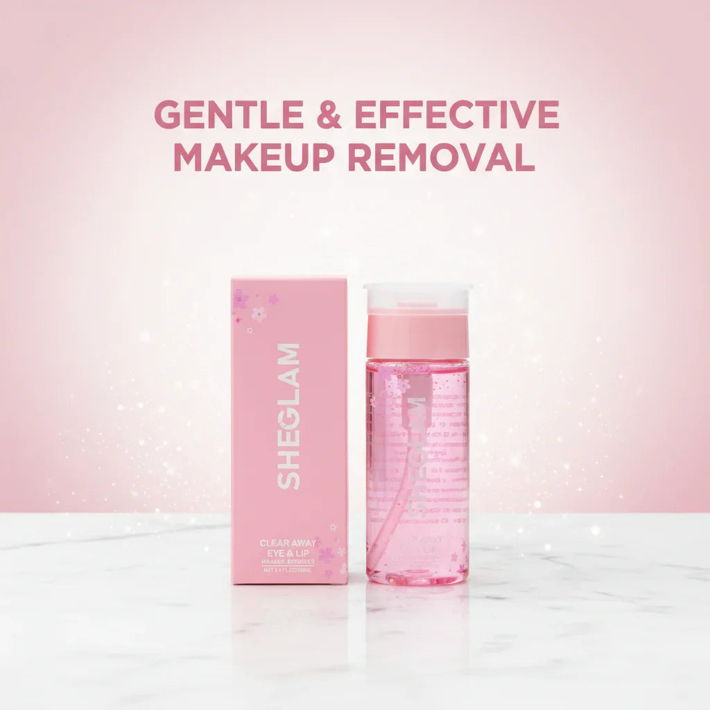 Sheglam - Clear Away Eye & Lip Makeup Remover - 80ml - Buy Online in Pakistan at Cosmia.pk