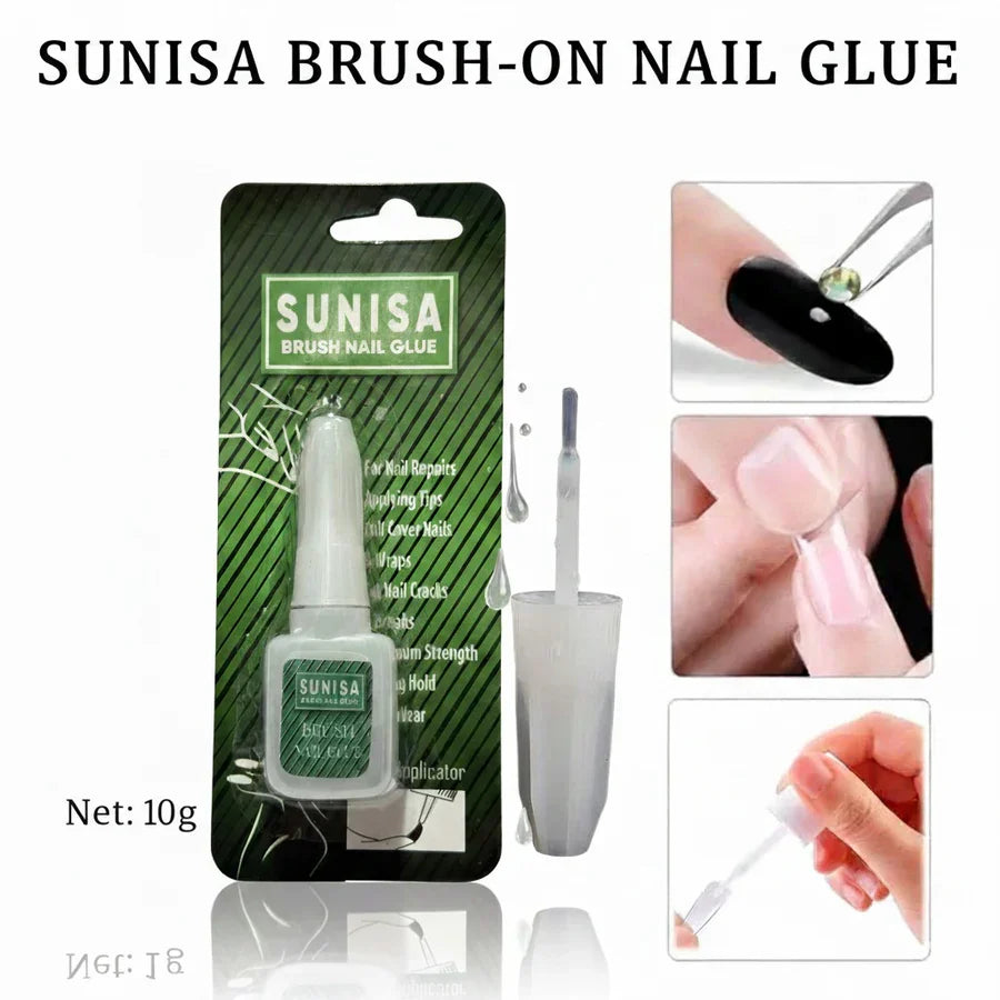 Sunisa Brush On Nail Glue (Professional Strength) - Buy Online in Pakistan at Cosmia.pk