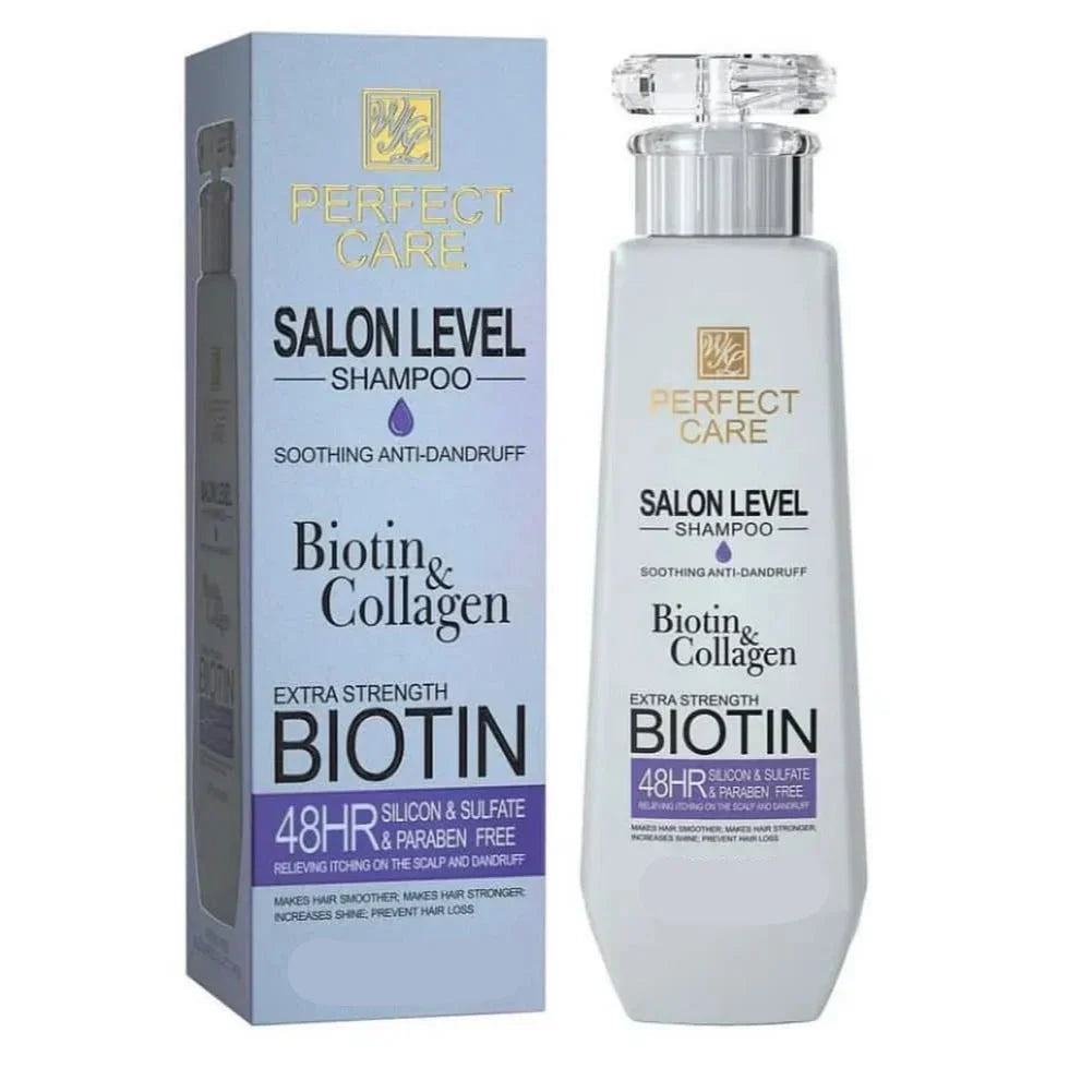 Wokali Perfect Care Biotin & Collagen Shampoo Salon Extra Strength – 60ml - Buy Online in Pakistan at Cosmia.pk