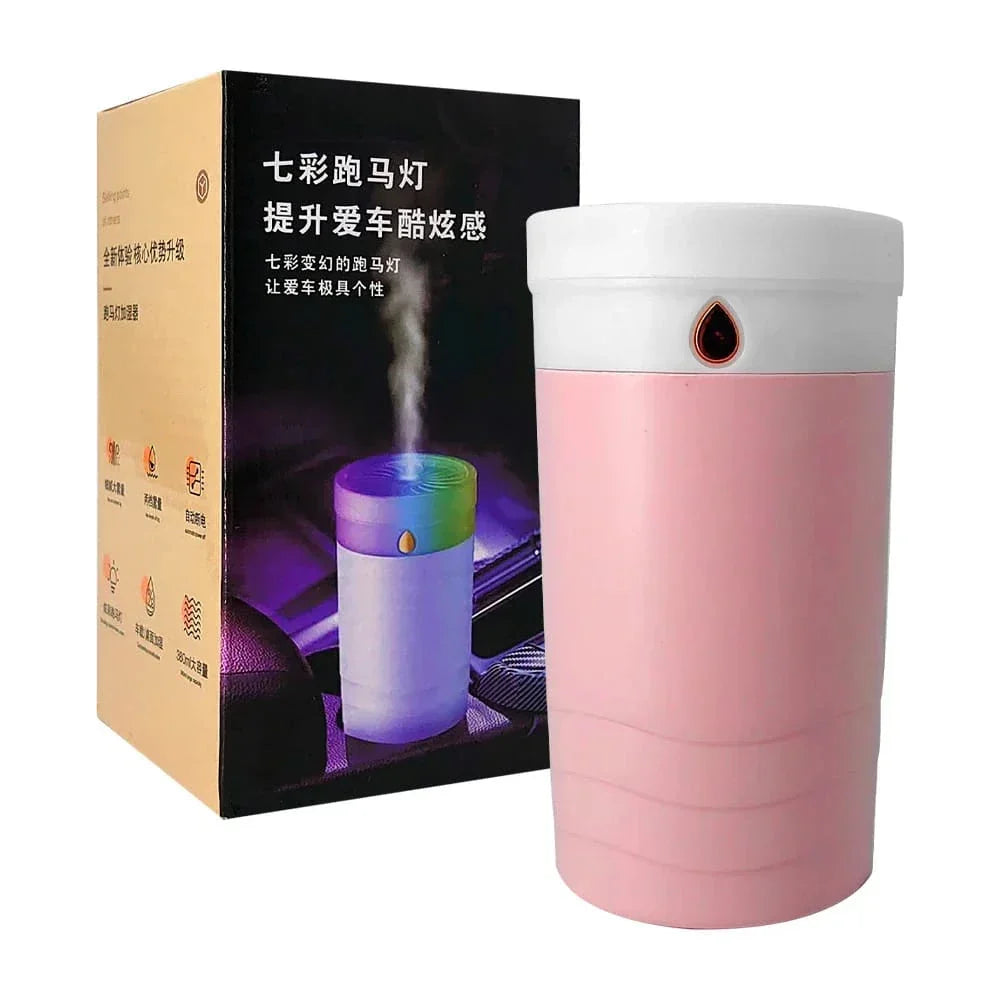 Humidifier Essential Oil Aroma Diffuser Nozzle with Color LED Light - Buy Online in Pakistan at Cosmia.pk