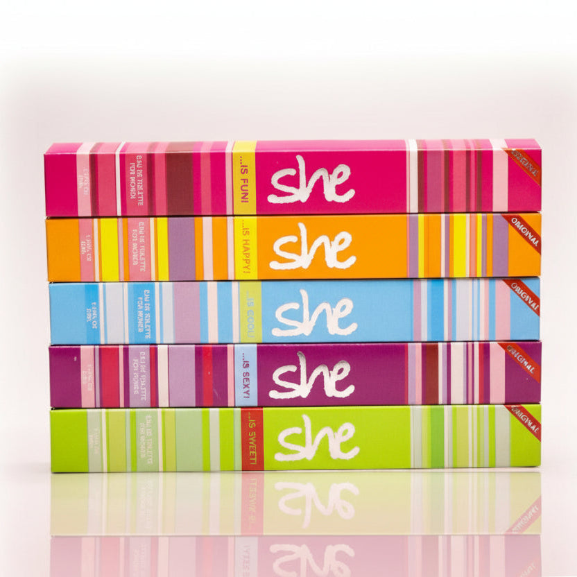 She Perfume (Pack of 5) - Buy Online in Pakistan at Cosmia.pk