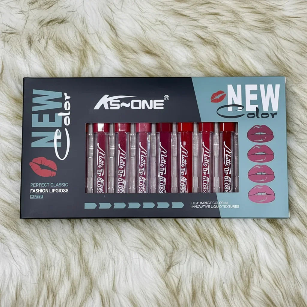 Ks-One New Color Perfect Classic Fashion Lipgloss- Pack of 12 - Buy Online in Pakistan at Cosmia.pk