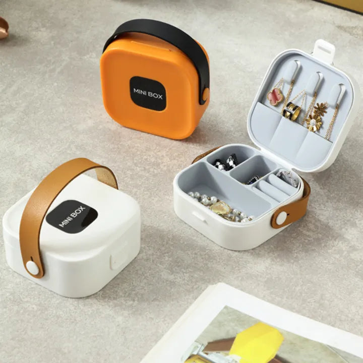 Multi Functional Portable Jewelry Storage Box - Buy Online in Pakistan at Cosmia.pk