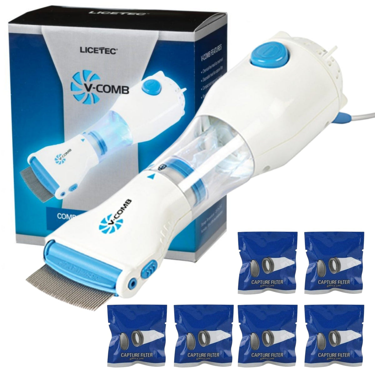 V Comb Electric Anti Lice Removal Machine - Buy Online in Pakistan at Cosmia.pk
